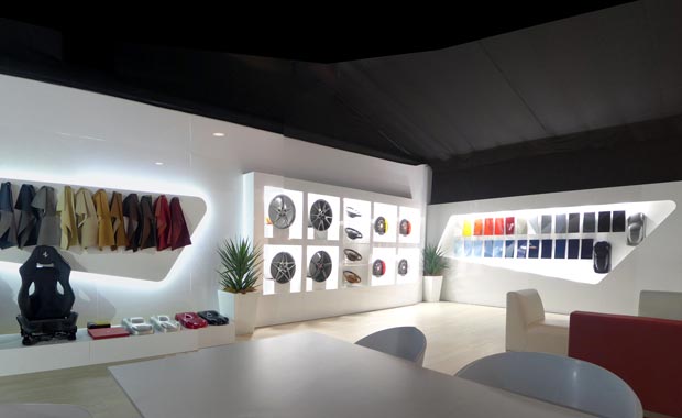 Ferrari - custom shop display